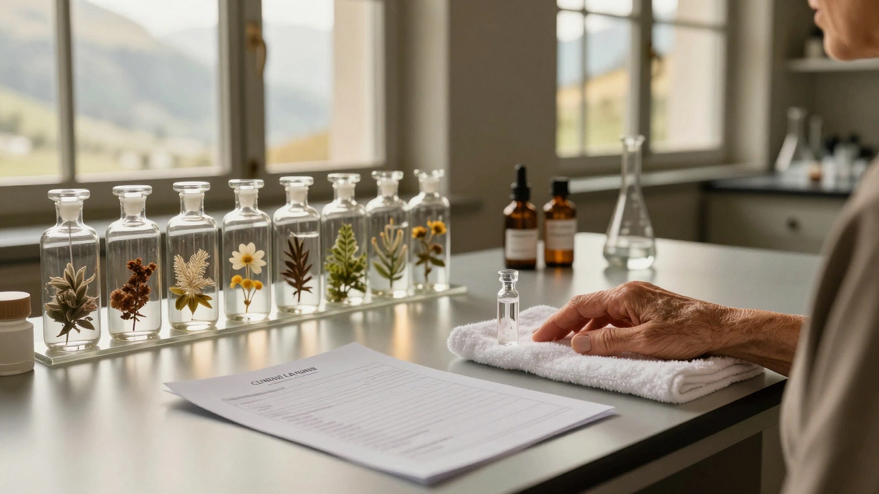 Лаборатория в Швейцарии с редкими альпийскими экстрактами и персонализированный анализ кожи.