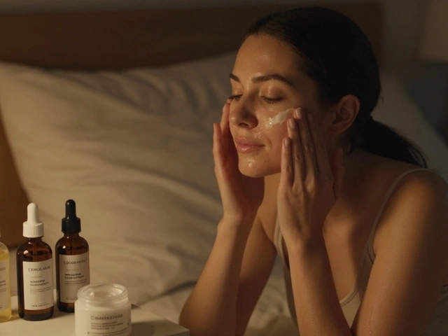 Чем полезно мазать лицо на ночь: лучшие средства и как они работают