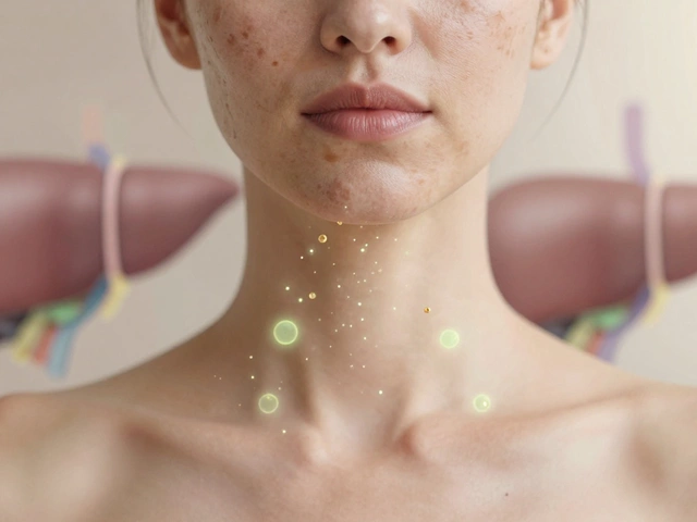 Как работа печени влияет на появление пигментных пятен на коже